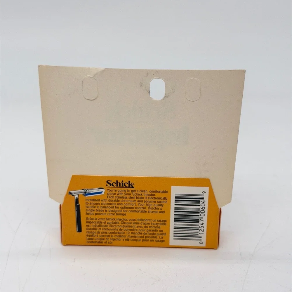 Schick Injector Single Edge Razor Blades 7 Count 2 Pack Total 14 Blades